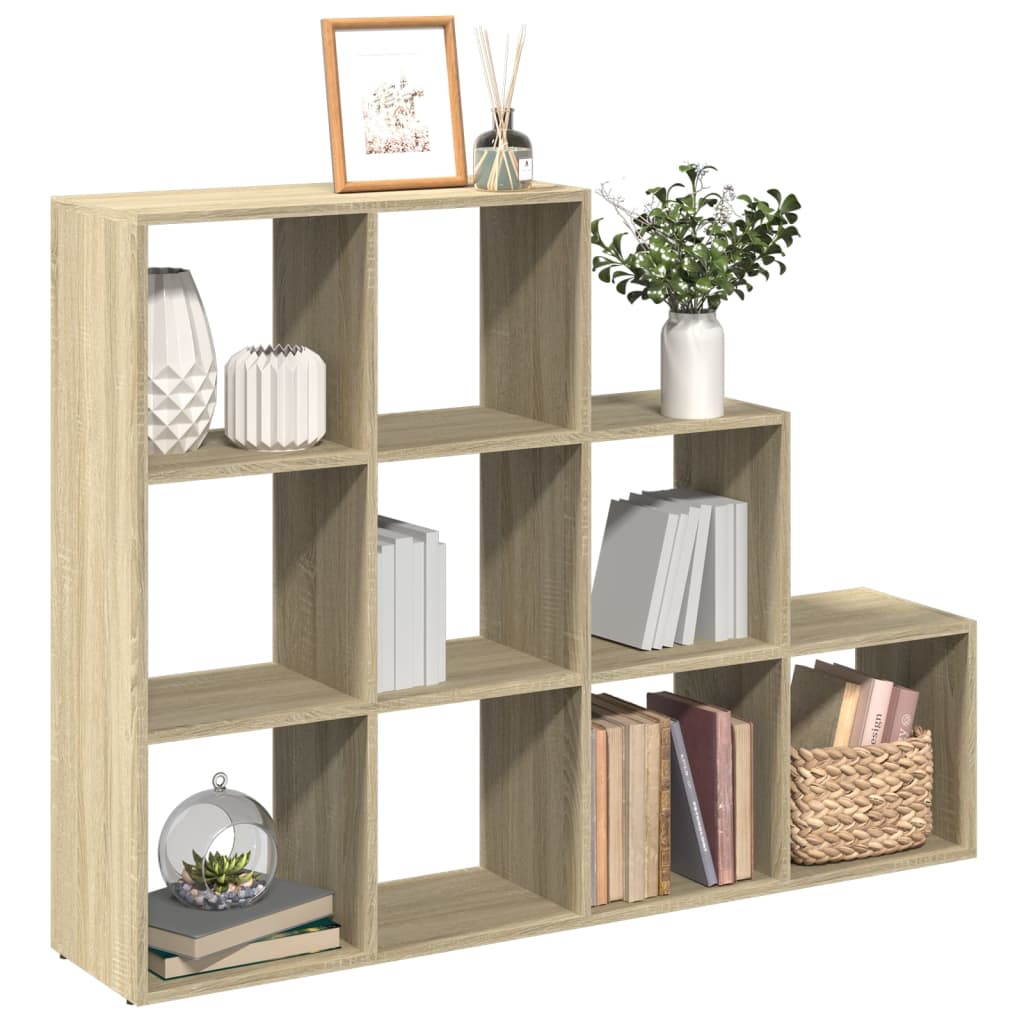 Kamerscherm / boekenkast 137,5x29x103,5 cm hout sonoma eiken is nu te koop bij PeponiXL, paradijselijk wonen!
