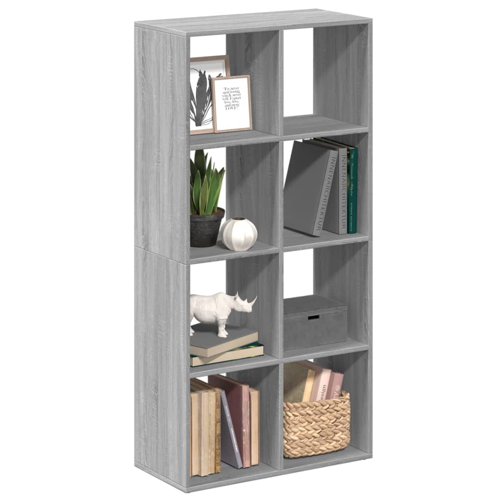 Kamerscherm / boekenkast 69,5x29x137,5 cm hout grijs sonoma eik is nu te koop bij PeponiXL, paradijselijk wonen!