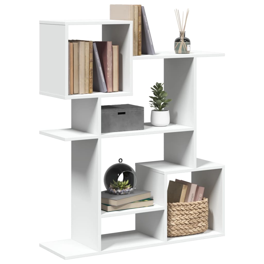 Kamerscherm / boekenkast 92x29x112 cm bewerkt hout wit is nu te koop bij PeponiXL, paradijselijk wonen!