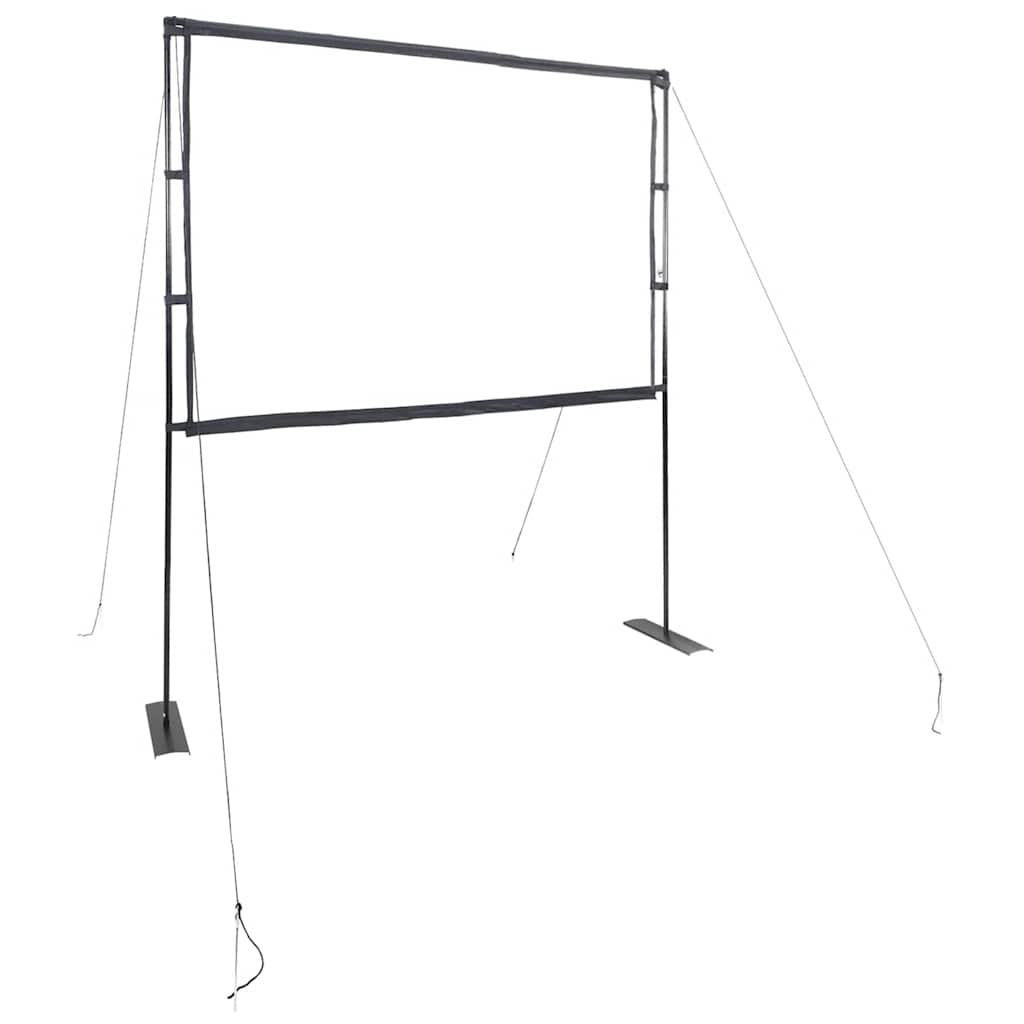 Projectiescherm met standaards 90 inch 4:3 is nu te koop bij PeponiXL, paradijselijk wonen!