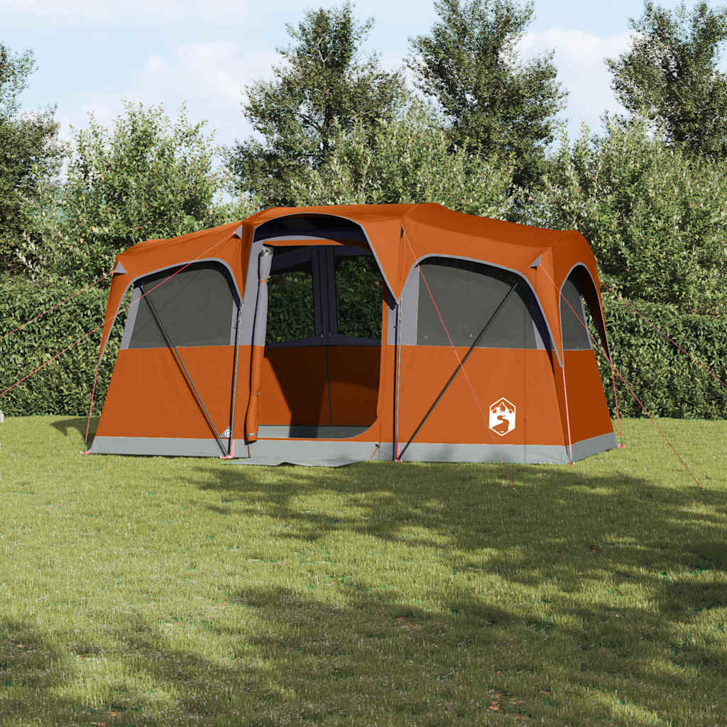 Gezinstent met dak Oranje en Oranje 435 x 255 x 216 cm is nu te koop bij PeponiXL, paradijselijk wonen!