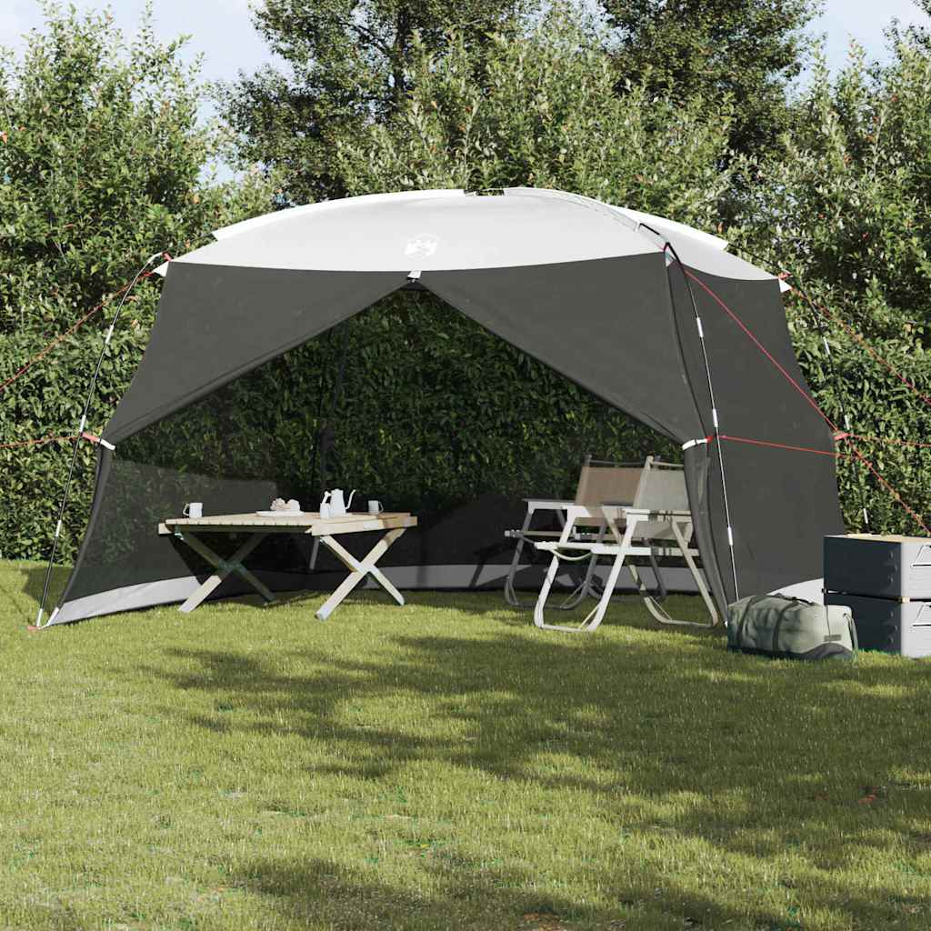 Muskietentent Grijs 380 x 380 x 225 cm Polyester en Glasvezel is nu te koop bij PeponiXL, paradijselijk wonen!