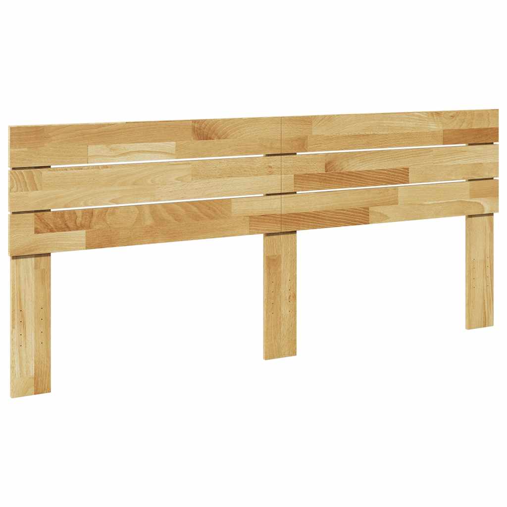 Hoofdbord 200 cm massief eikenhout is nu te koop bij PeponiXL, paradijselijk wonen!