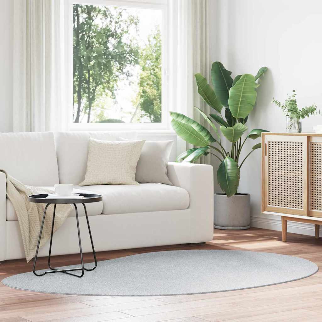 Vloerkleden HUARTE Grijs 140 x 200 cm Polyester is nu te koop bij PeponiXL, paradijselijk wonen!