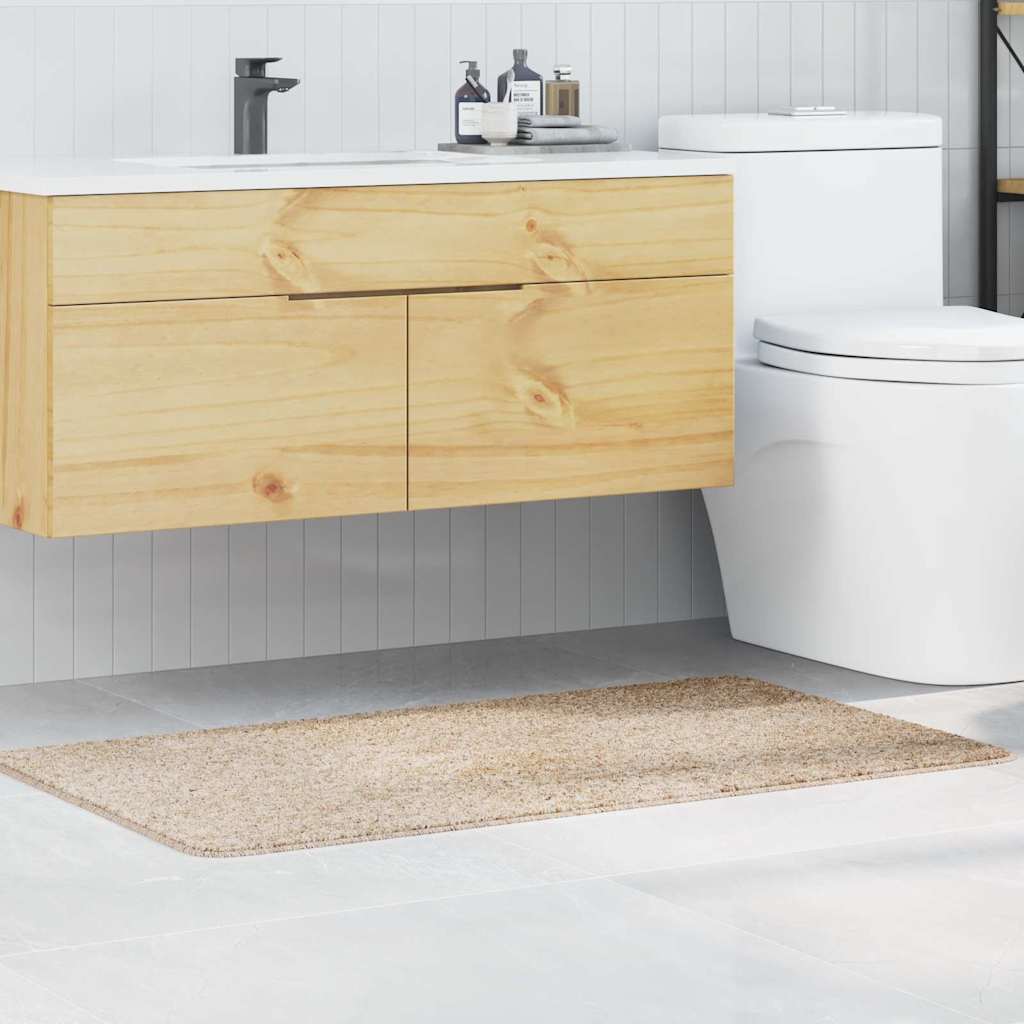 Antislip Badmat Crème 70 x 120 cm PP is nu te koop bij PeponiXL, paradijselijk wonen!