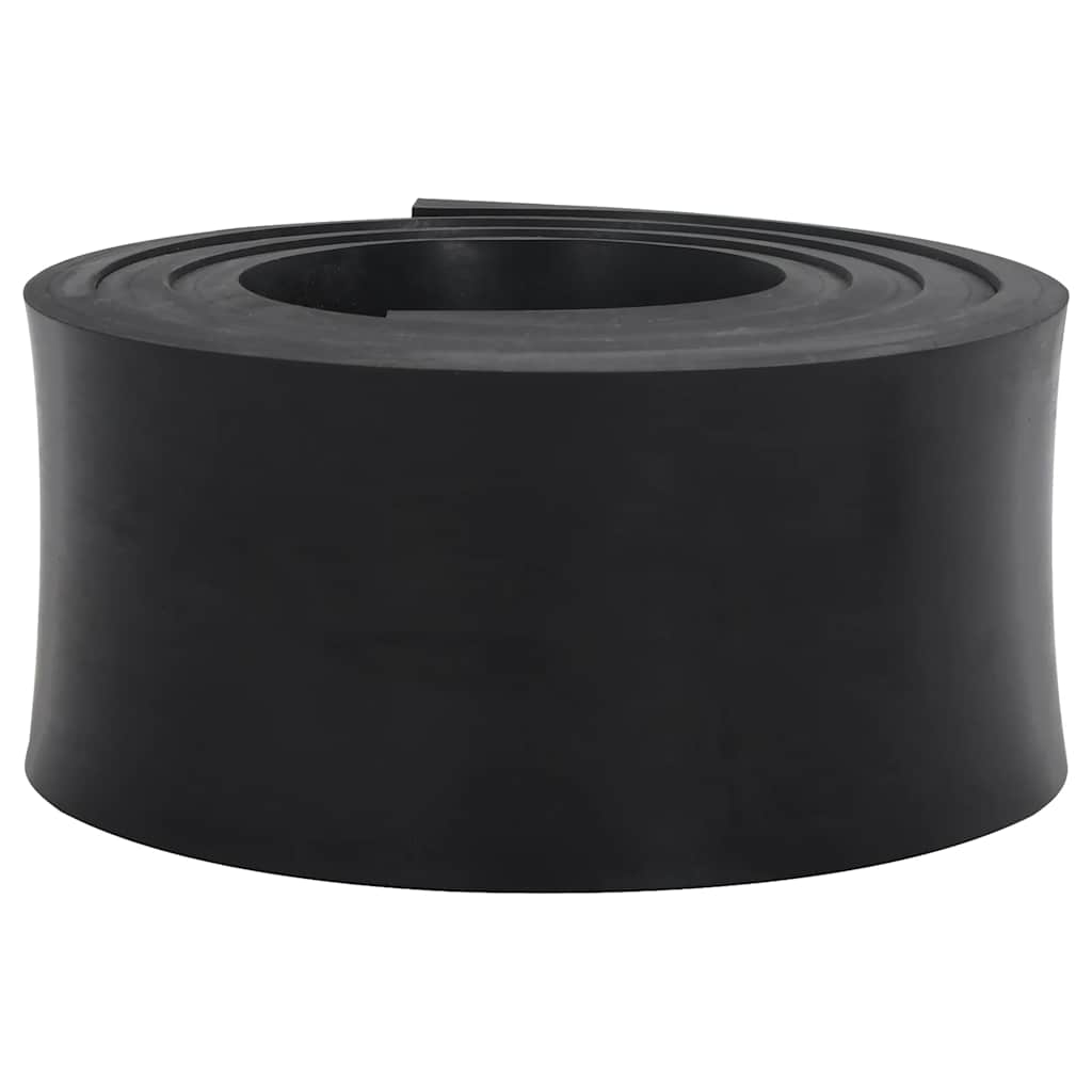 vidaXL Rubberen rand voor sneeuwploeg 250x15x2 cm zwart