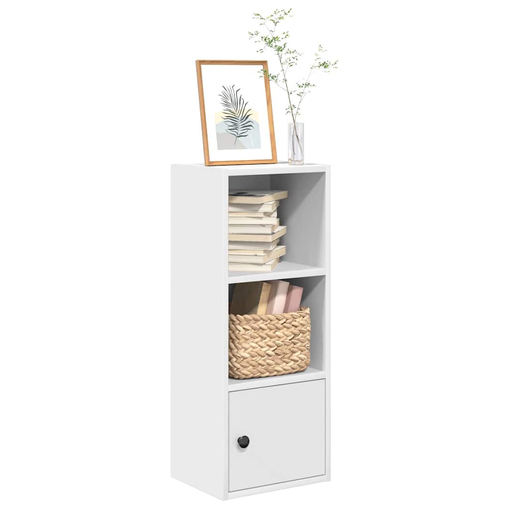 Boekenkast 31x24x77 cm bewerkt hout wit is nu te koop bij PeponiXL, paradijselijk wonen!