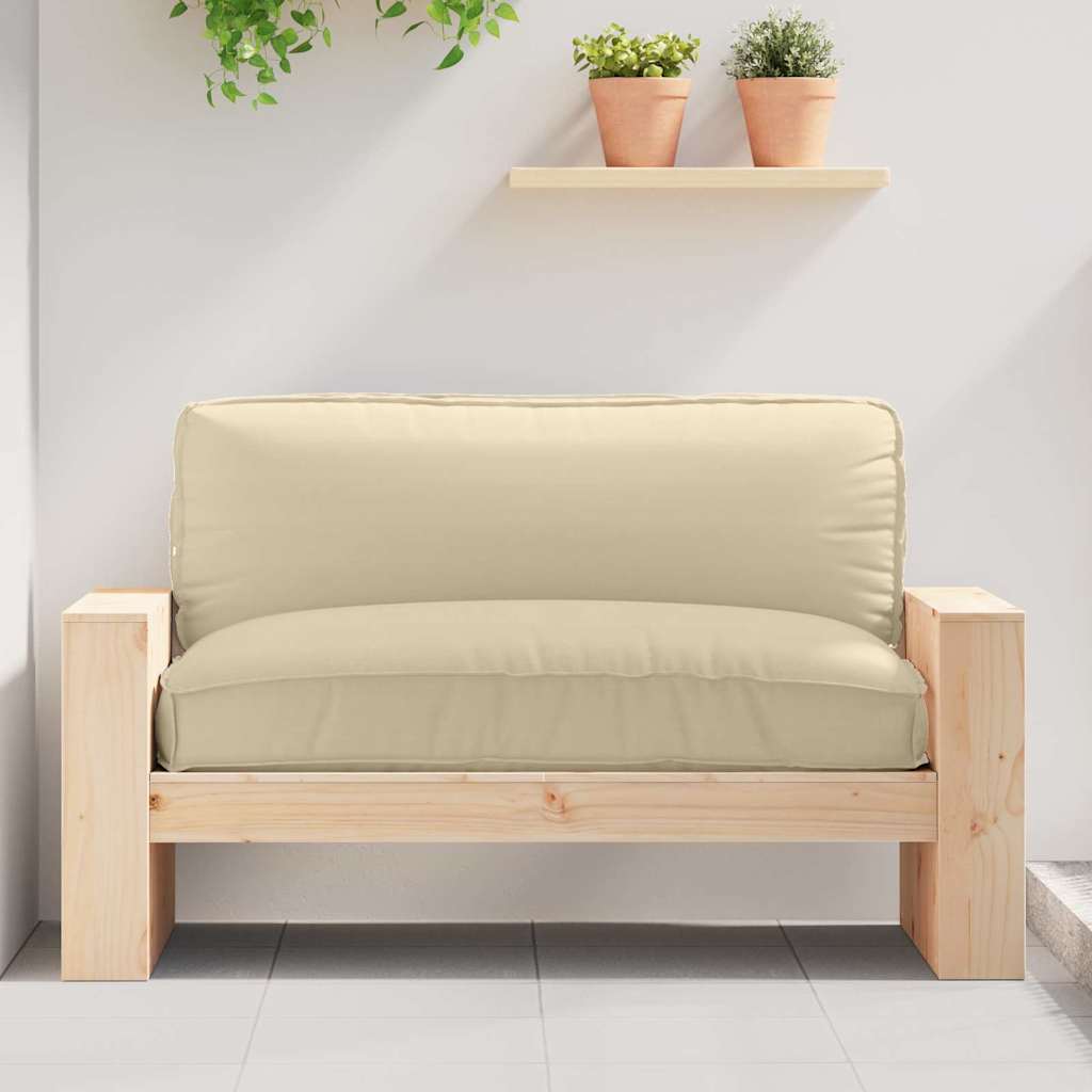 Kussen Beige 120 x 80 x 12 cm Oxford Stof is nu te koop bij PeponiXL, paradijselijk wonen!