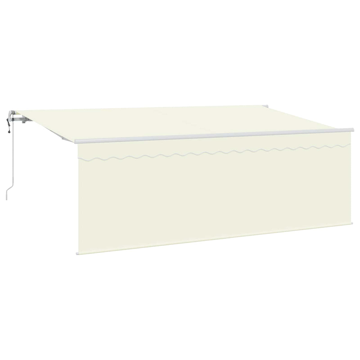 Inklapbaar Zonnescherm Crème 400 x 200 cm is nu te koop bij PeponiXL, paradijselijk wonen!