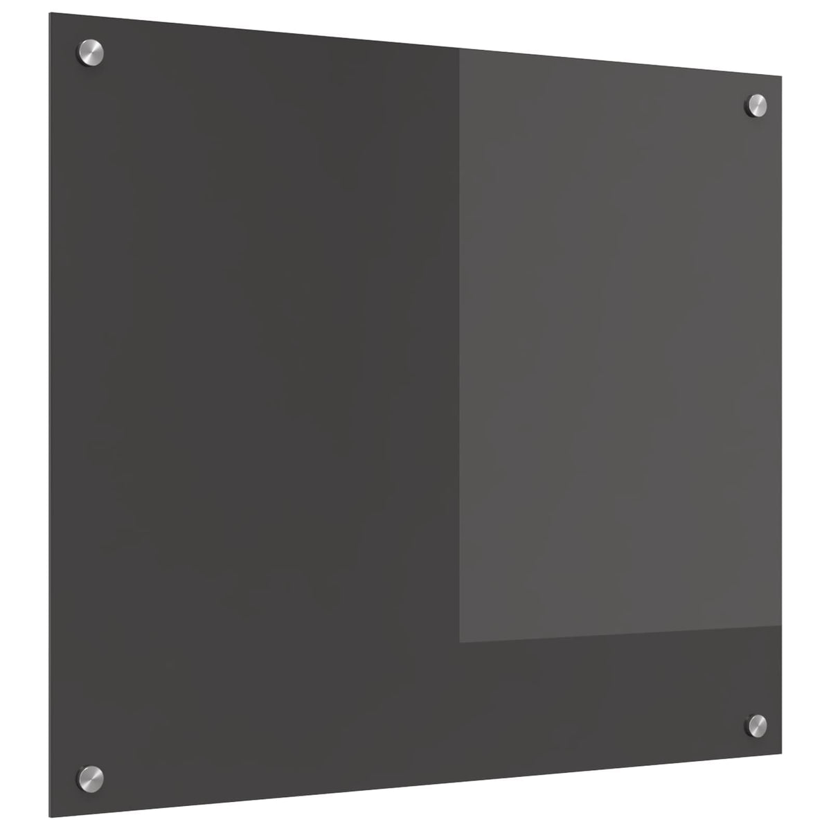 Keukenachterwand Donkergrijs 70 x 60 cm gehard glas is nu te koop bij PeponiXL, paradijselijk wonen!