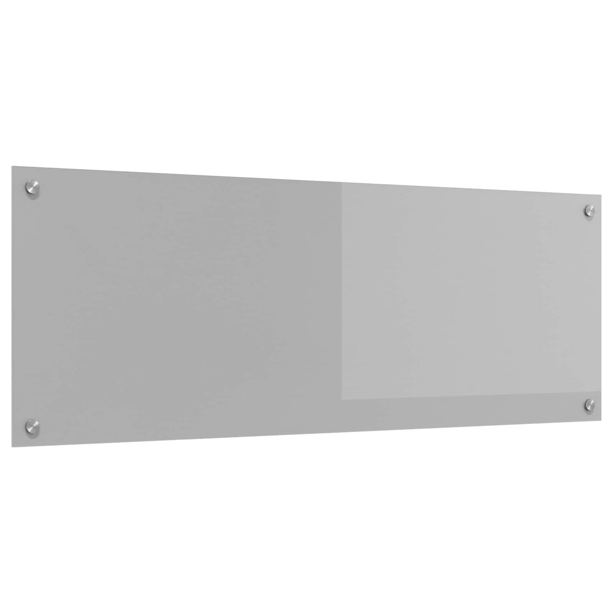 Keukenachterwand Lichtgrijs 110 x 40 cm gehard glas is nu te koop bij PeponiXL, paradijselijk wonen!