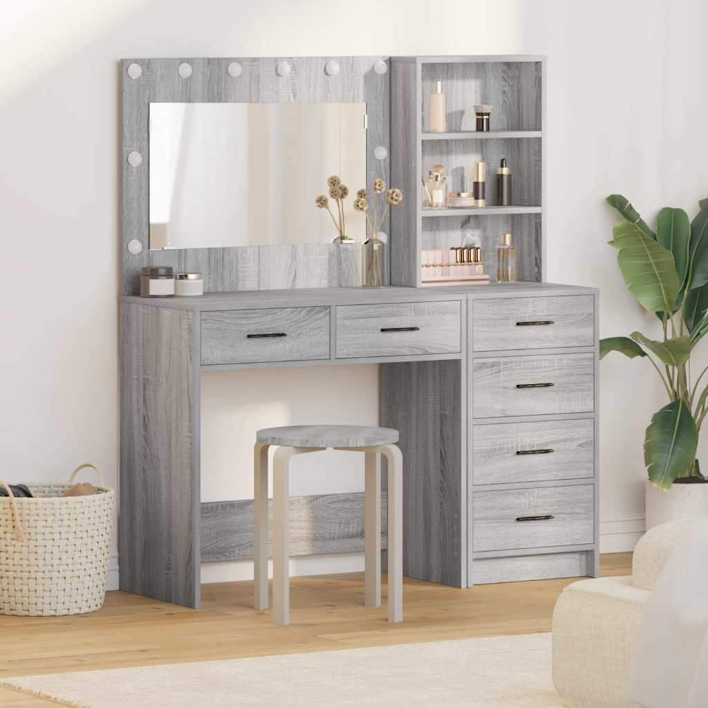 Plafondtafel Lichtgrijs 78.5 x 41 x 135 cm Bewerkt hout is nu te koop bij PeponiXL, paradijselijk wonen!