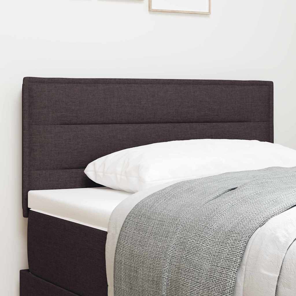 Hoofdbord Donkerbruin 90 cm Stof is nu te koop bij PeponiXL, paradijselijk wonen!