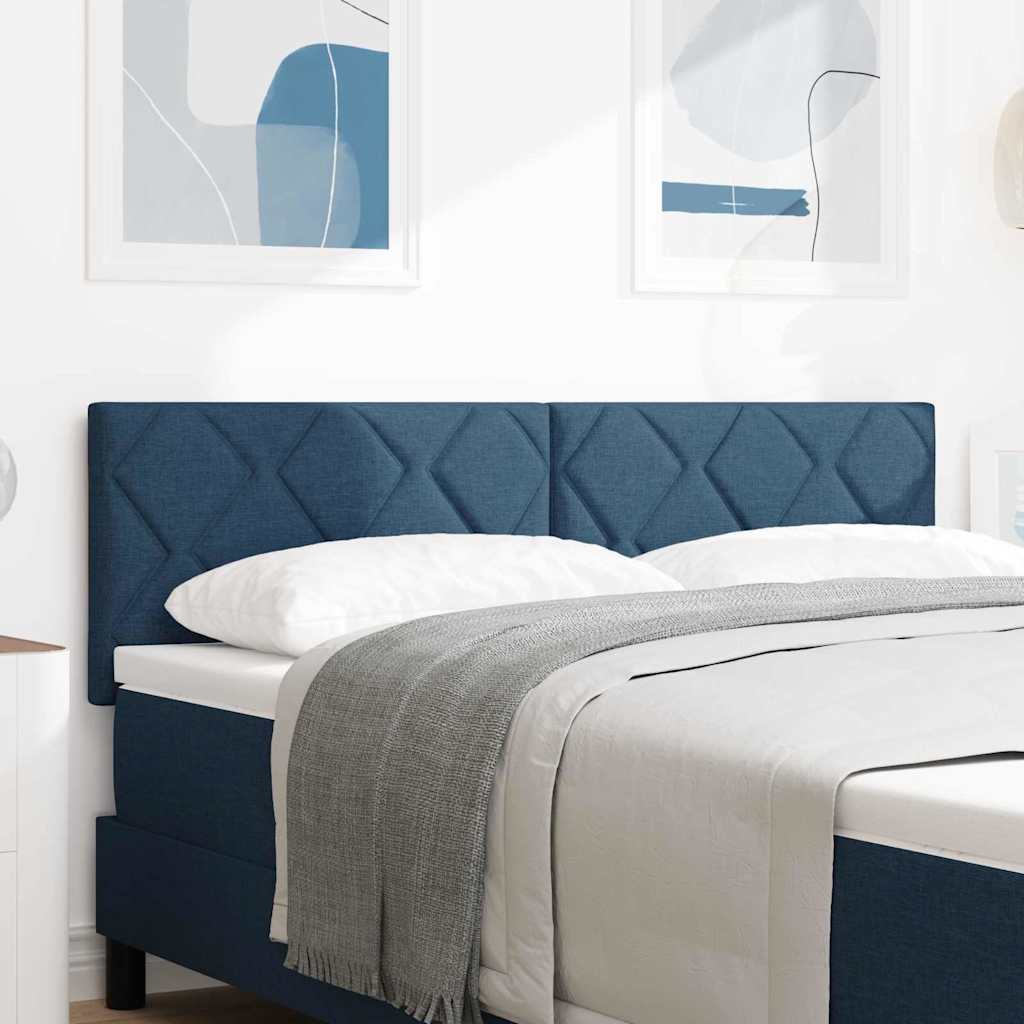 Hoofdbord Blauw 160 cm Stof is nu te koop bij PeponiXL, paradijselijk wonen!