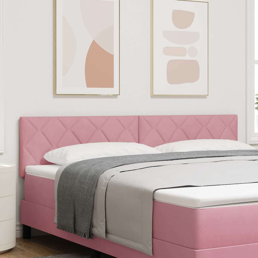 Hoofdbord Roze 180 cm Fluweel is nu te koop bij PeponiXL, paradijselijk wonen!