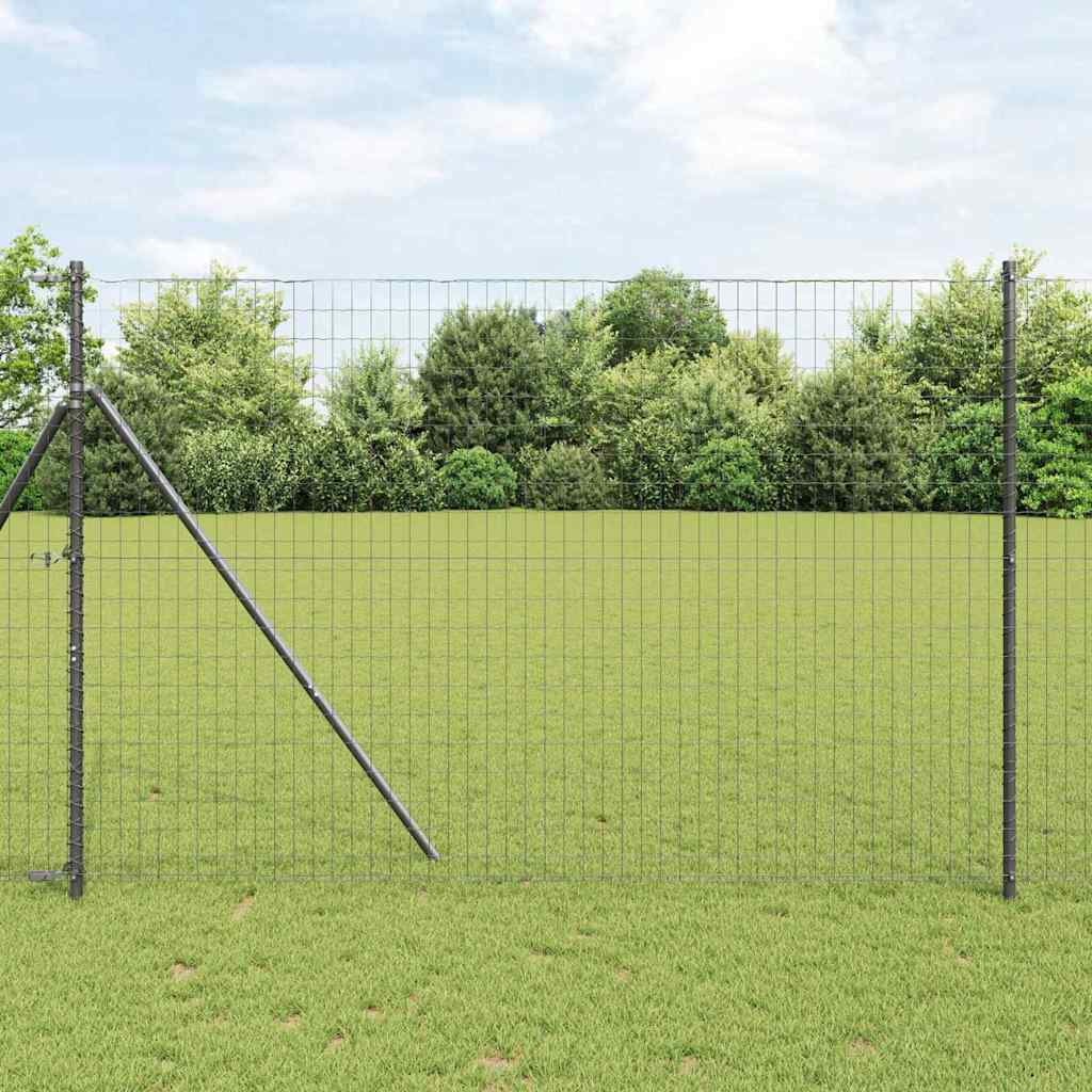 Euro Hek Grijs 1,6 x 10 m PVC-gecoat ijzer is nu te koop bij PeponiXL, paradijselijk wonen!
