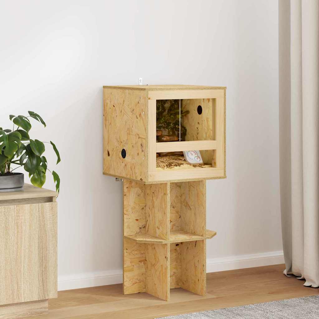 Terrarium Bruin 40 x 40 x 90 cm OSB is nu te koop bij PeponiXL, paradijselijk wonen!