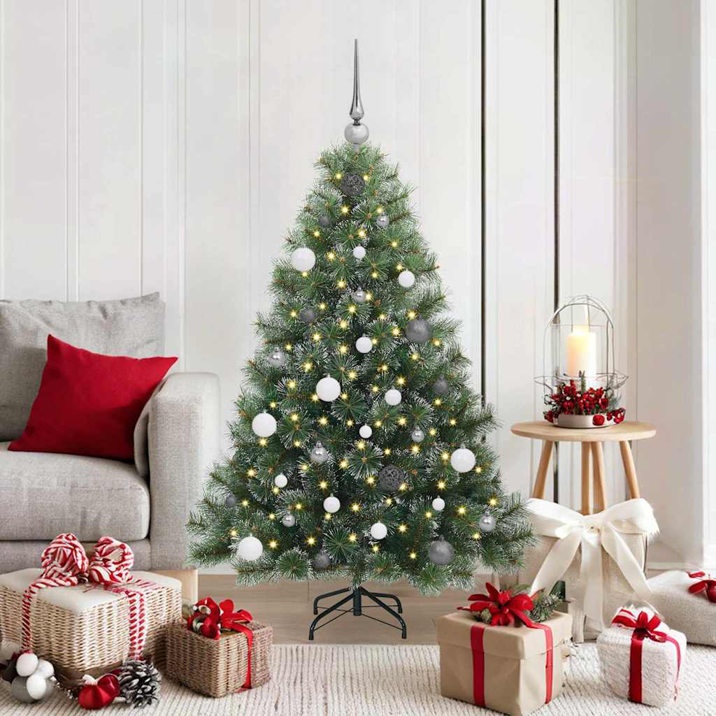 Kunstkerstboom met 150 LED met standaard Groen 150 cm PE en PVC is nu te koop bij PeponiXL, paradijselijk wonen!