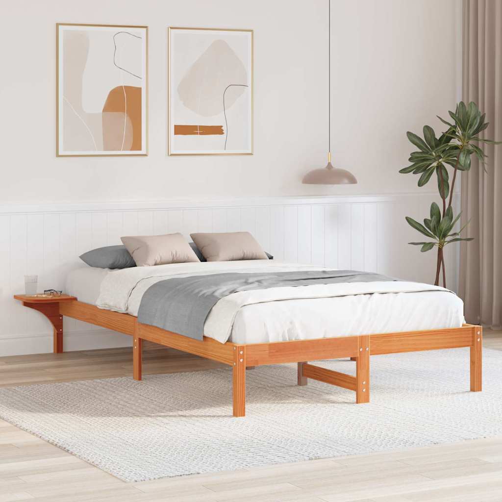 Bedframe Wasbruin 120 x 190 cm Massief grenenhout is nu te koop bij PeponiXL, paradijselijk wonen!