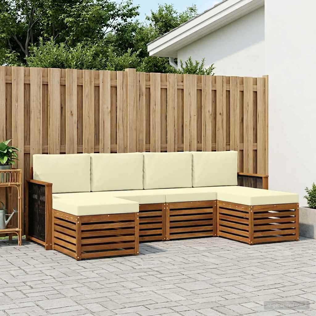 Sofa-Sets Massief Acaciahout is nu te koop bij PeponiXL, paradijselijk wonen!