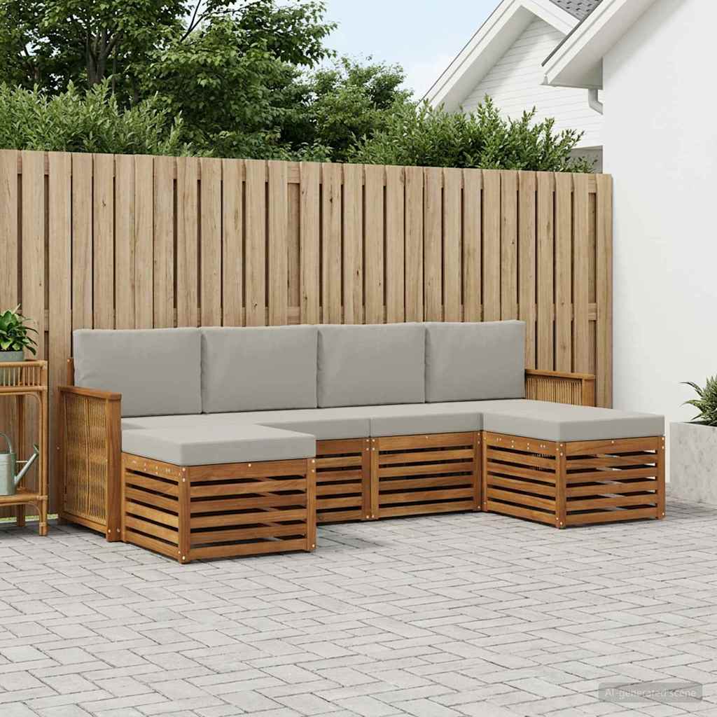 Sofa-Sets Massief Acaciahout is nu te koop bij PeponiXL, paradijselijk wonen!