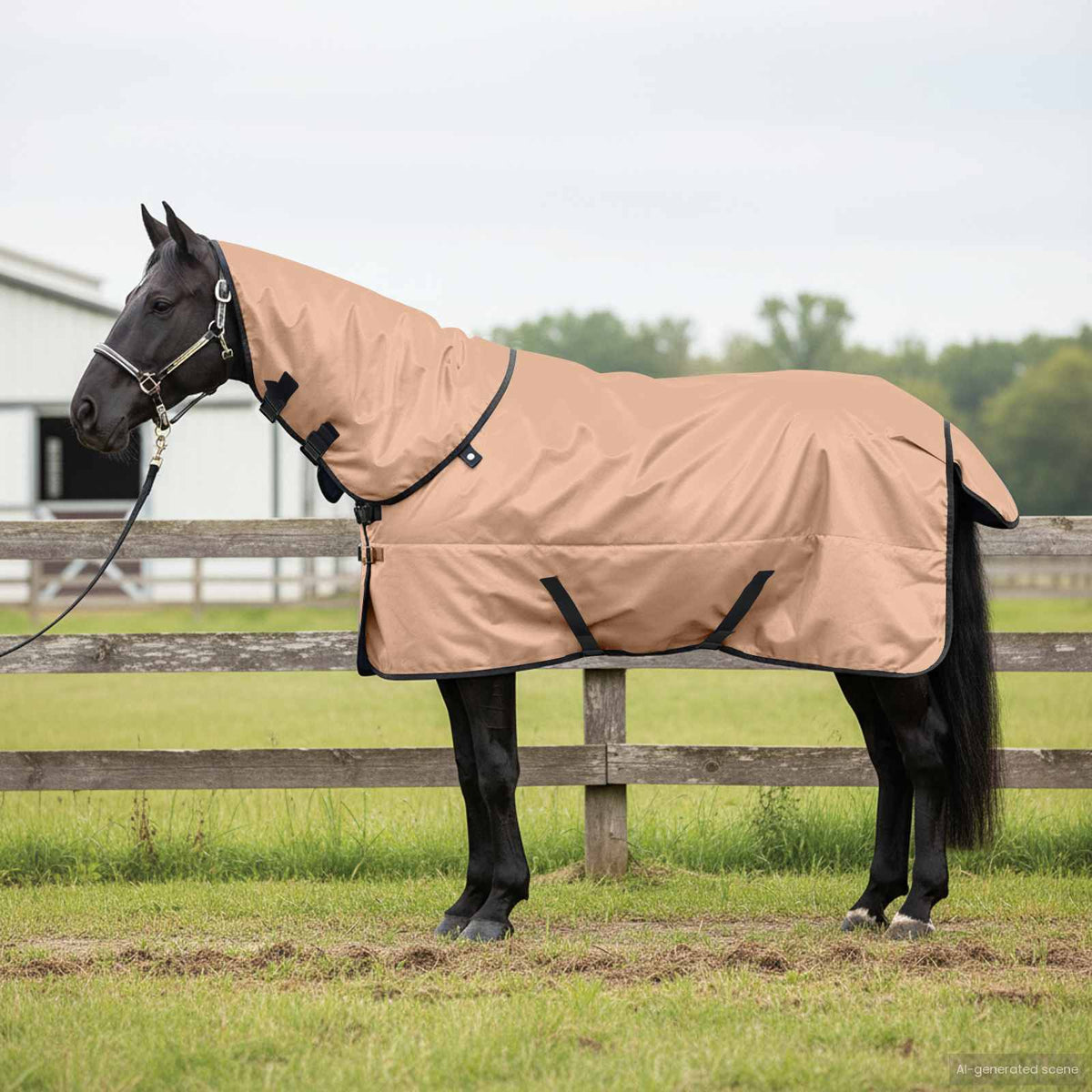 Paardendeken Cappuccino 85 cm Polyester is nu te koop bij PeponiXL, paradijselijk wonen!