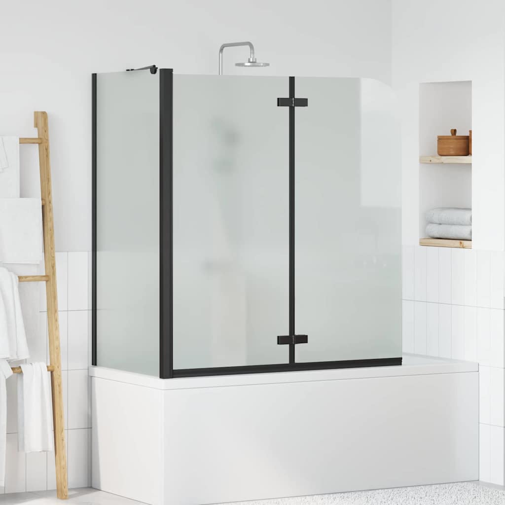 Douche Omhulsel Zwart 120 x 68 x 130 cm ESG-glas en aluminium is nu te koop bij PeponiXL, paradijselijk wonen!