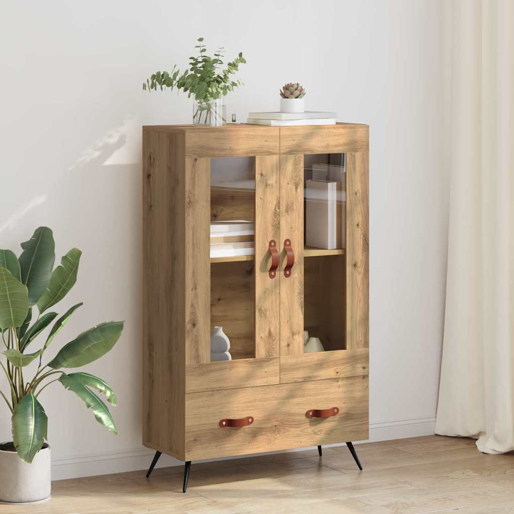 Highboard met lade Artisan Eiken 69,5 x 31 x 115 cm is nu te koop bij PeponiXL, paradijselijk wonen!