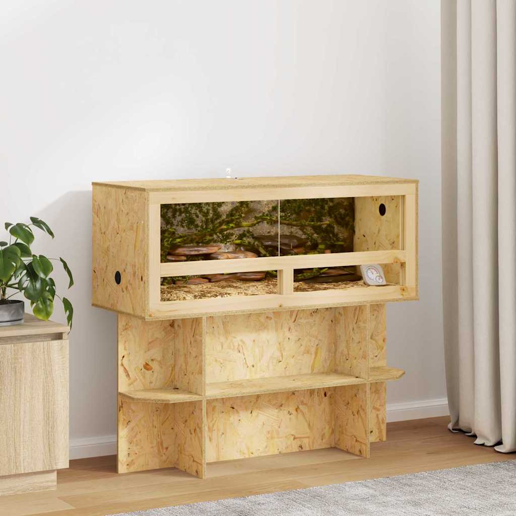 Terrarium Bruin 100 x 40 x 40 cm OSB is nu te koop bij PeponiXL, paradijselijk wonen!