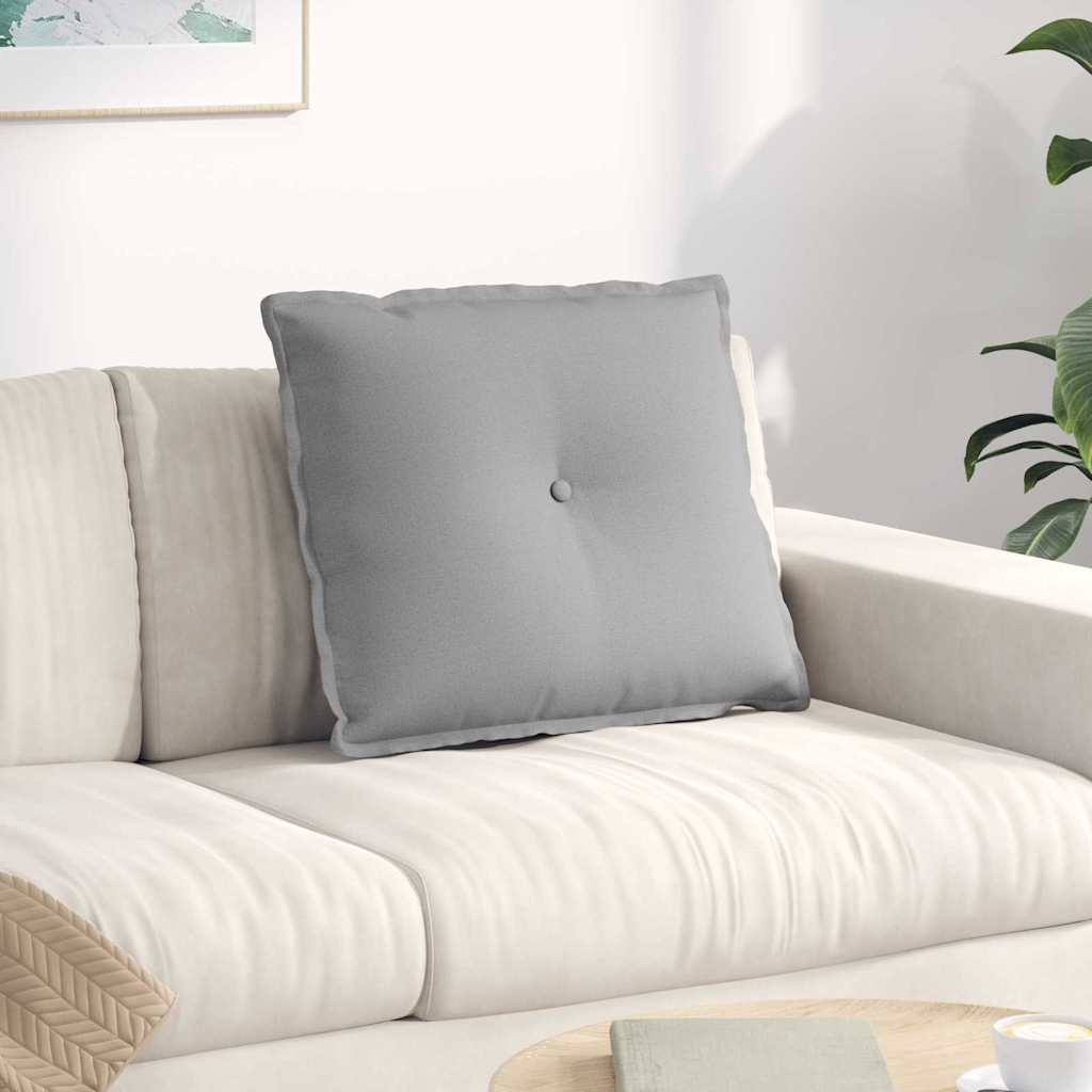 Rugkussen Wolkengrijs 60 x 19 x 50 cm Stof is nu te koop bij PeponiXL, paradijselijk wonen!