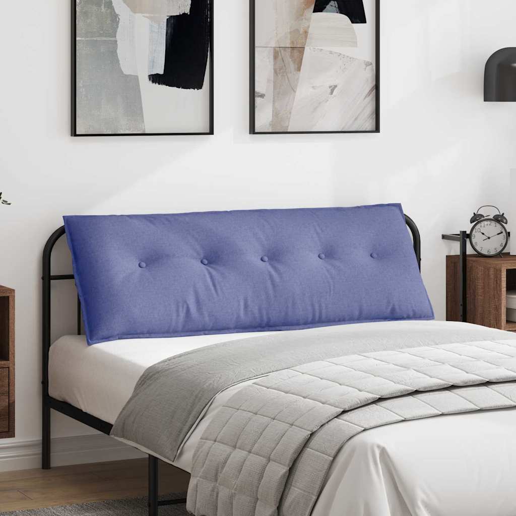Rugkussen Jeans Blauw 140 x 19 x 50 cm Stof is nu te koop bij PeponiXL, paradijselijk wonen!