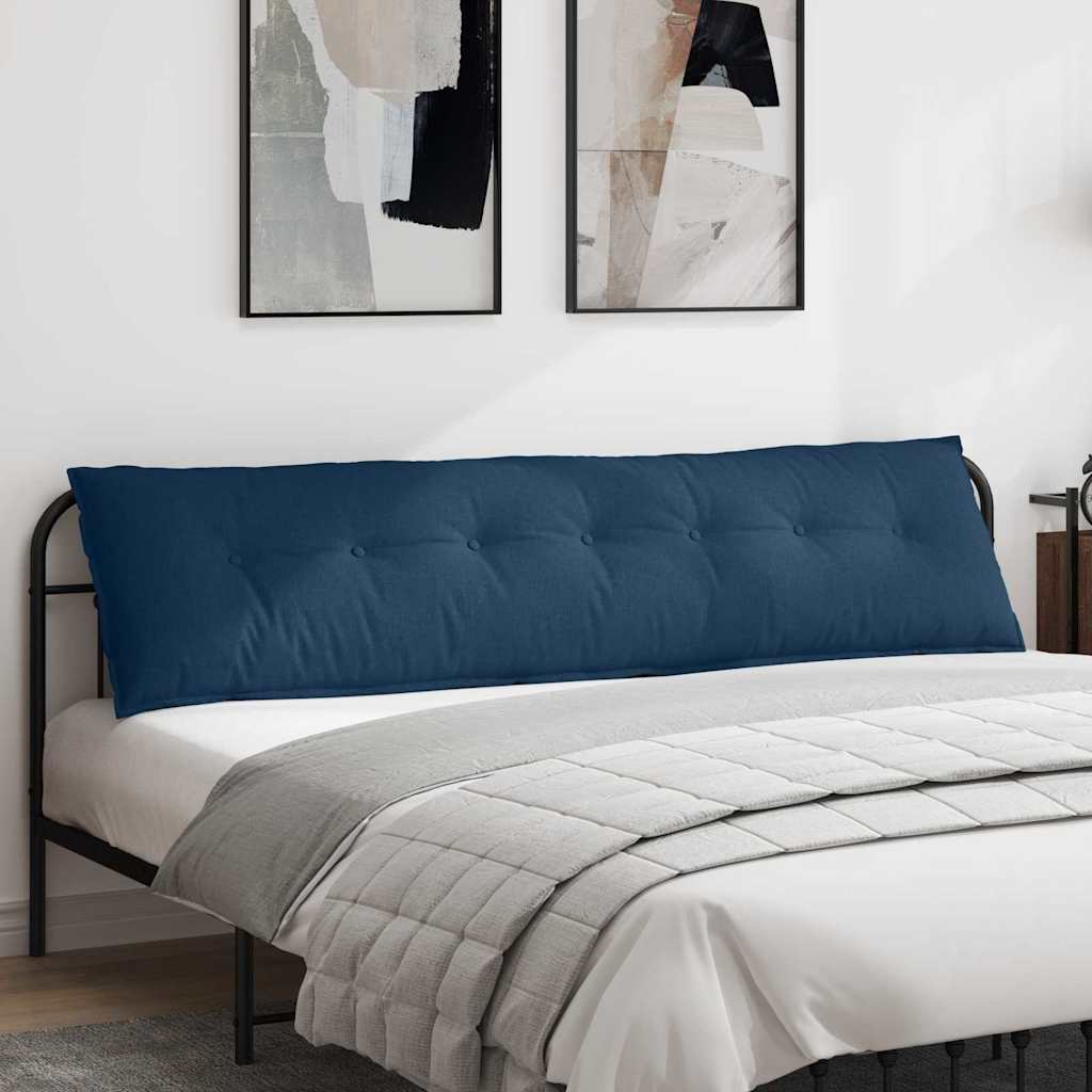 Rugkussen Blauw 200 x 19 x 50 cm Stof is nu te koop bij PeponiXL, paradijselijk wonen!