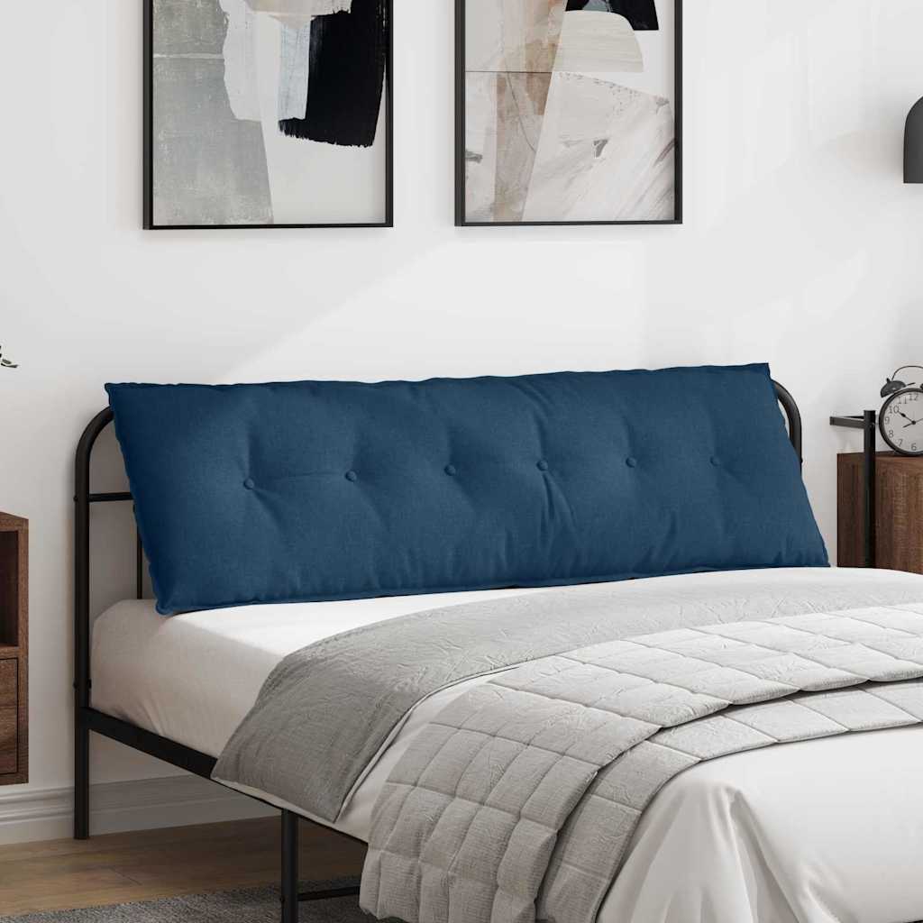Rugkussen Blauw 160 x 19 x 50 cm Stof is nu te koop bij PeponiXL, paradijselijk wonen!