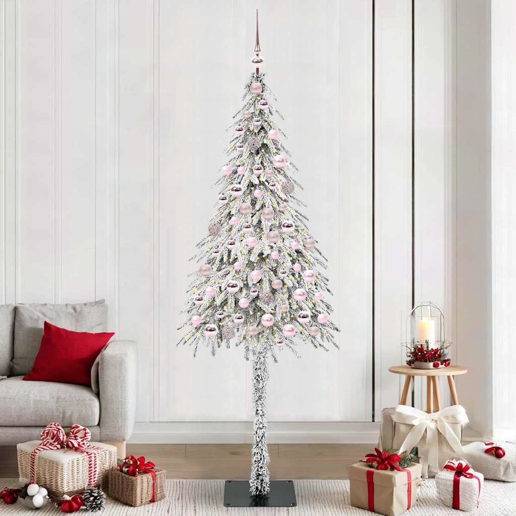 Kerstboom met 300 LED met standaard Wit 180 cm PE en staal is nu te koop bij PeponiXL, paradijselijk wonen!