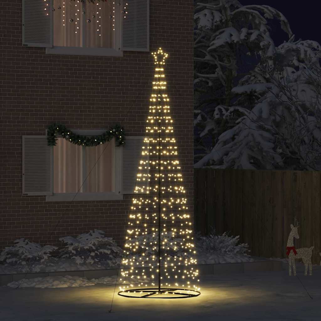 LED Kerstboom EKENAS 400 cm 800 LED's Warmwit Staal Warmwit is nu te koop bij PeponiXL, paradijselijk wonen!