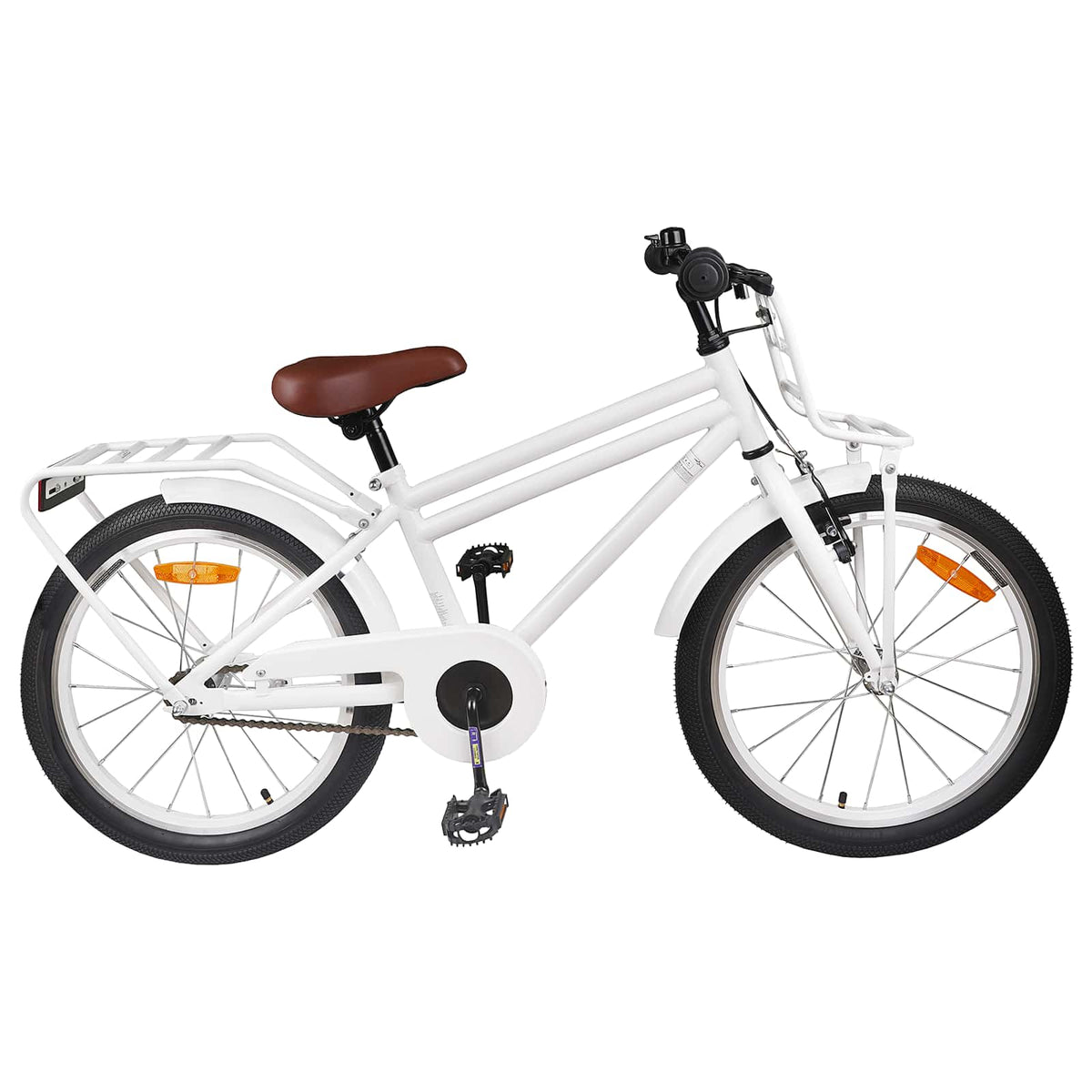 Kinderfiets 18 Inch voor 5-7 jaar Wit is nu te koop bij PeponiXL, paradijselijk wonen!