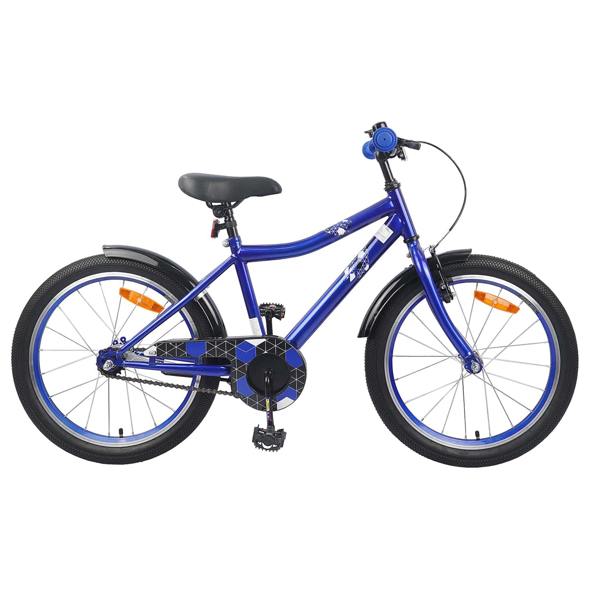 Kinderfiets 20 Inch voor 6-11 jaar oud Donkerblauw is nu te koop bij PeponiXL, paradijselijk wonen!