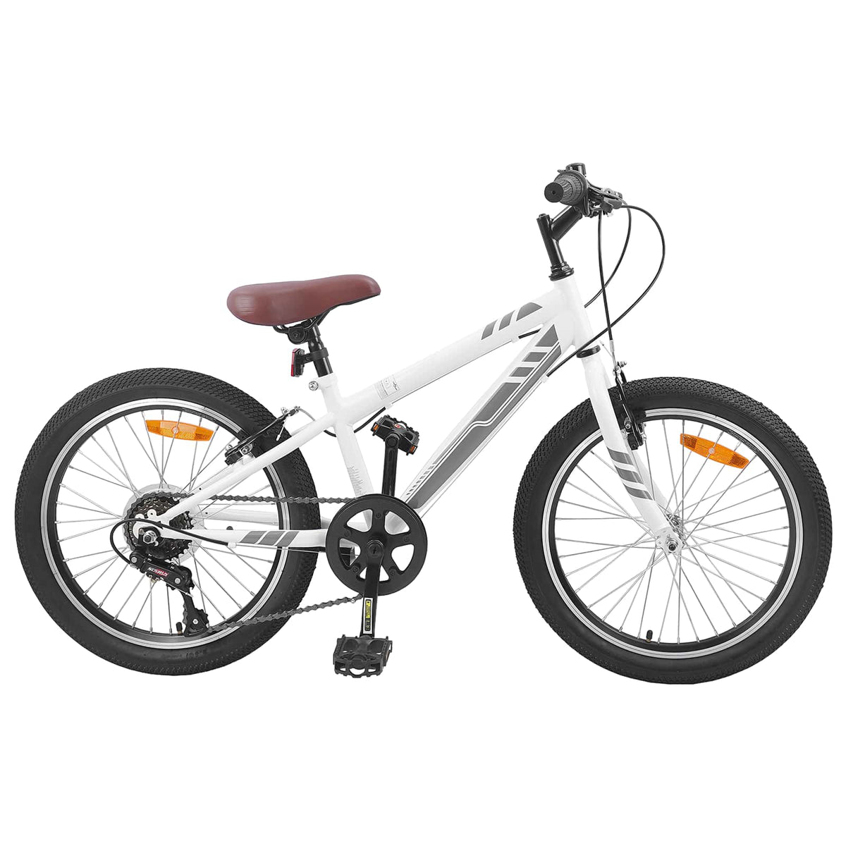 Mountainbike 24 Inch 6-Speed voor 8-12 jaar oud Wit is nu te koop bij PeponiXL, paradijselijk wonen!