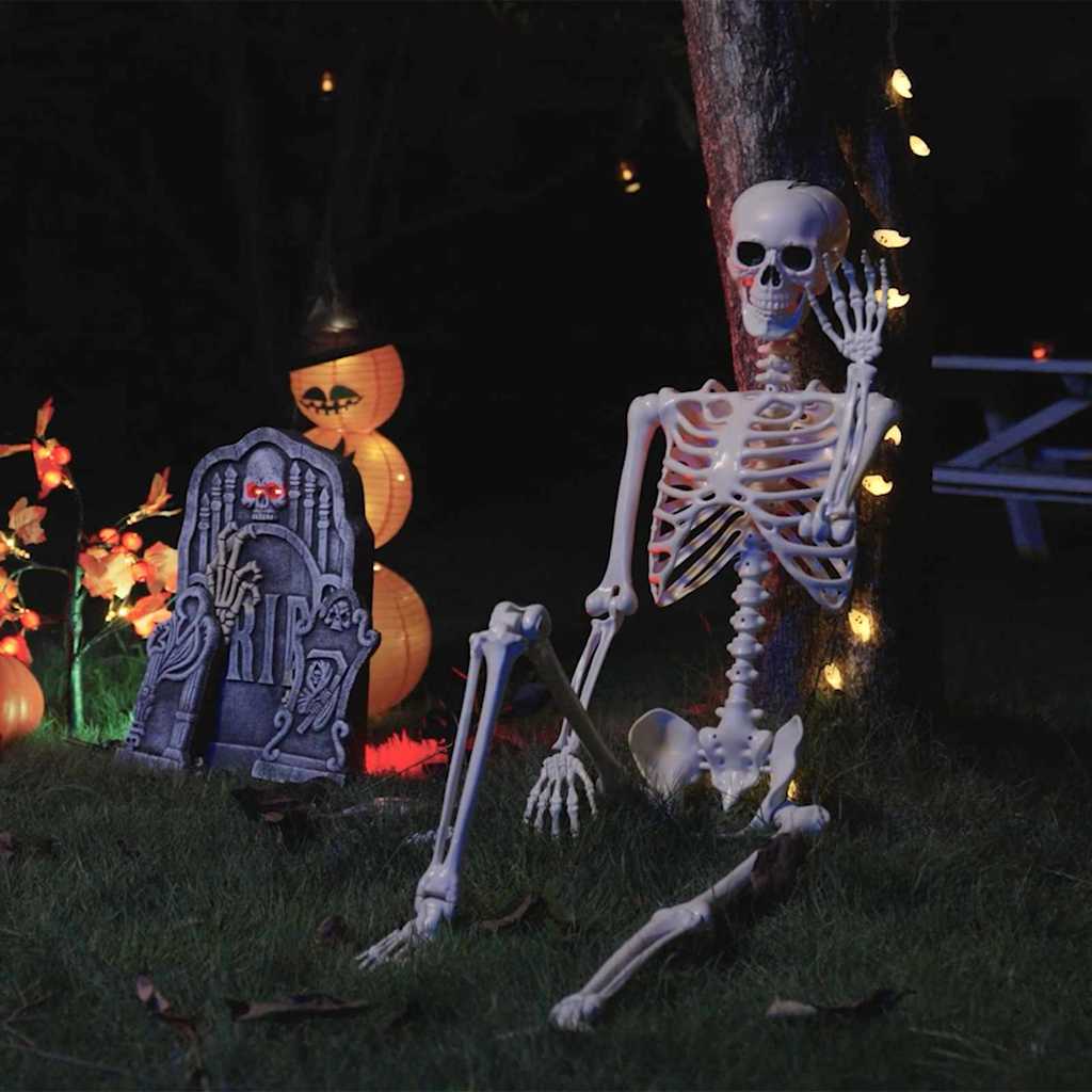 Halloween Skelet 2 pcs Wit 85 cm PVC is nu te koop bij PeponiXL, paradijselijk wonen!