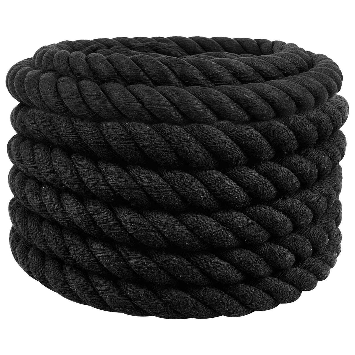 Touw Zwart 3 x 3 x 2500 cm Katoen is nu te koop bij PeponiXL, paradijselijk wonen!