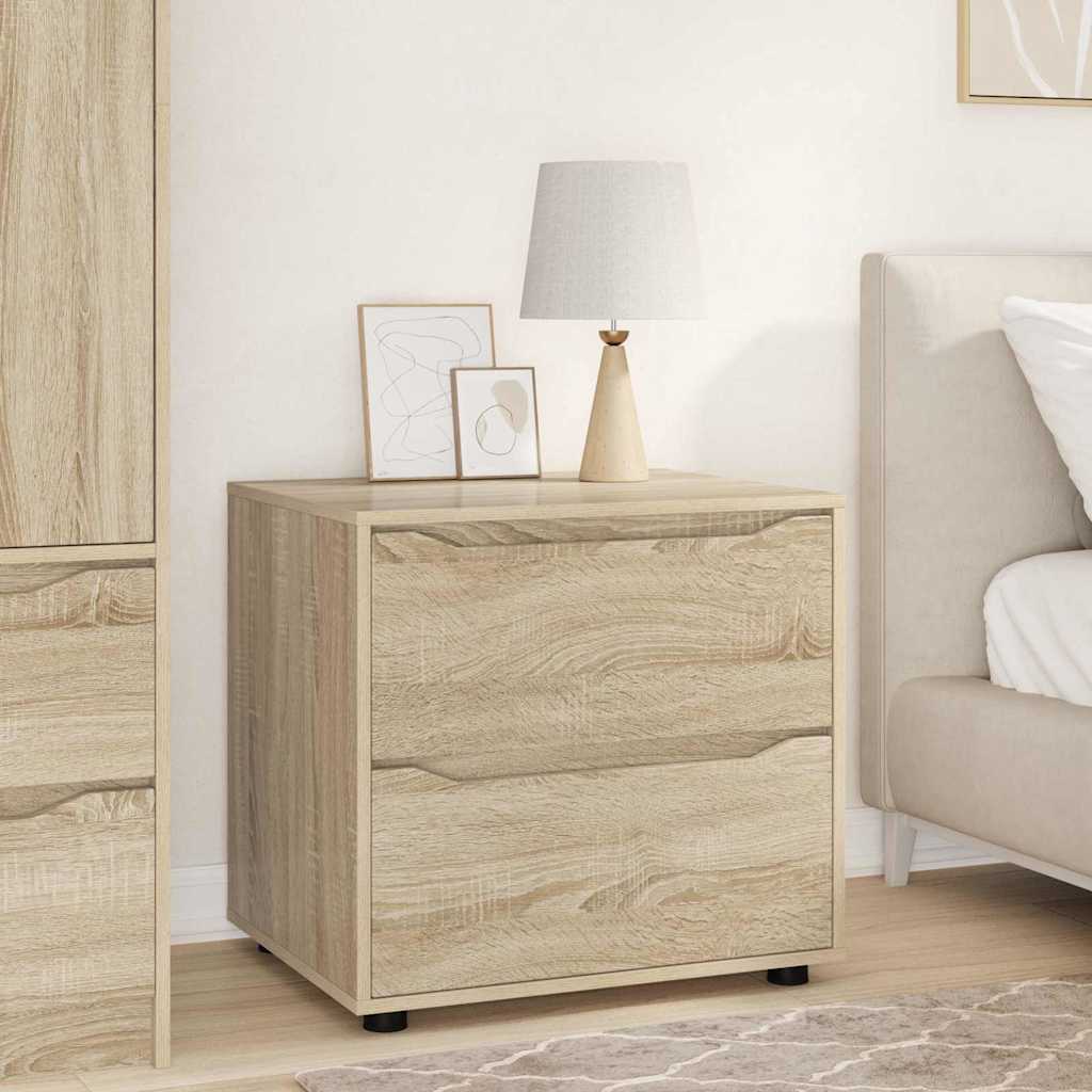 Opbergkast Sonoma Eiken 60 x 48 x 57 cm Bewerkt hout is nu te koop bij PeponiXL, paradijselijk wonen!