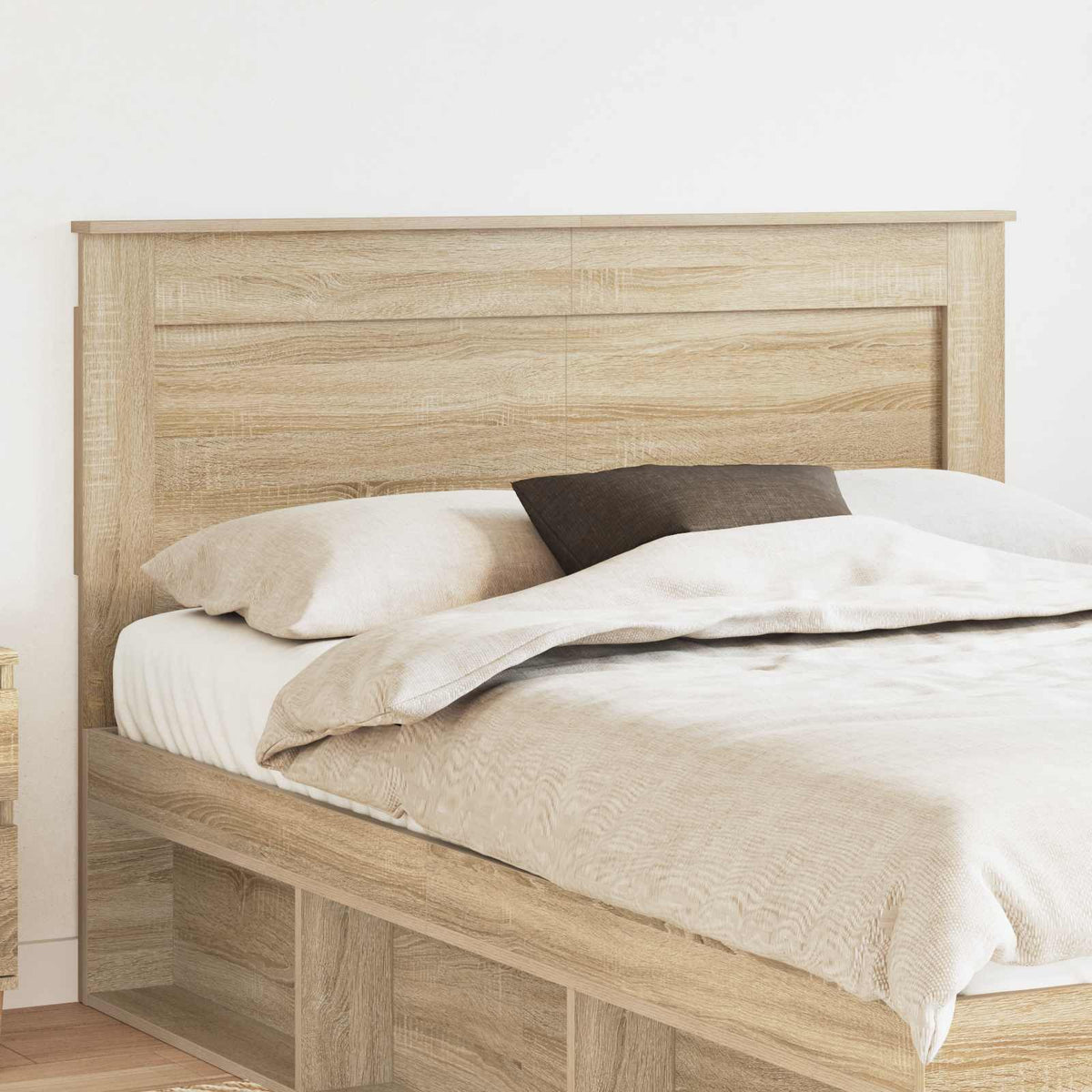Hoofdbord Sonoma Eiken Bewerkt hout is nu te koop bij PeponiXL, paradijselijk wonen!