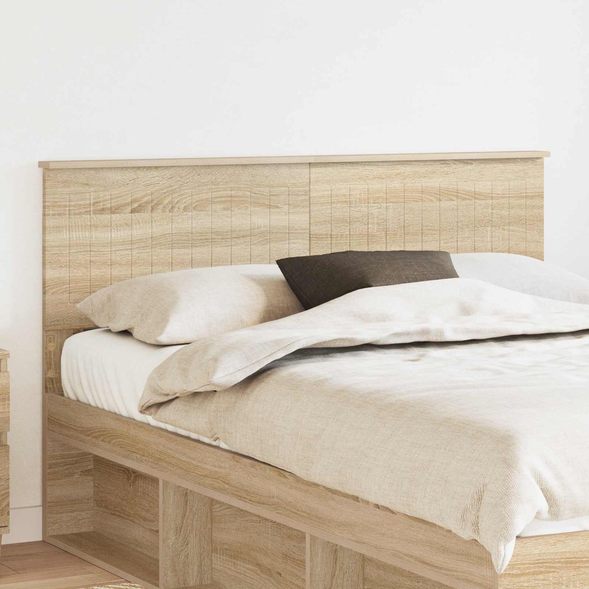 Hoofdbord Sonoma Eiken Bewerkt hout is nu te koop bij PeponiXL, paradijselijk wonen!