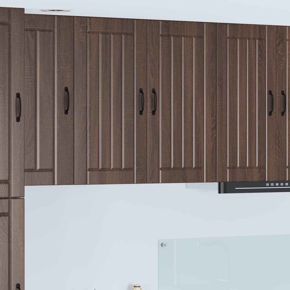 Vaatwasserpaneel Lucca Bruin eiken 80 x 31 x 80 cm Bewerkt hout is nu te koop bij PeponiXL, paradijselijk wonen!