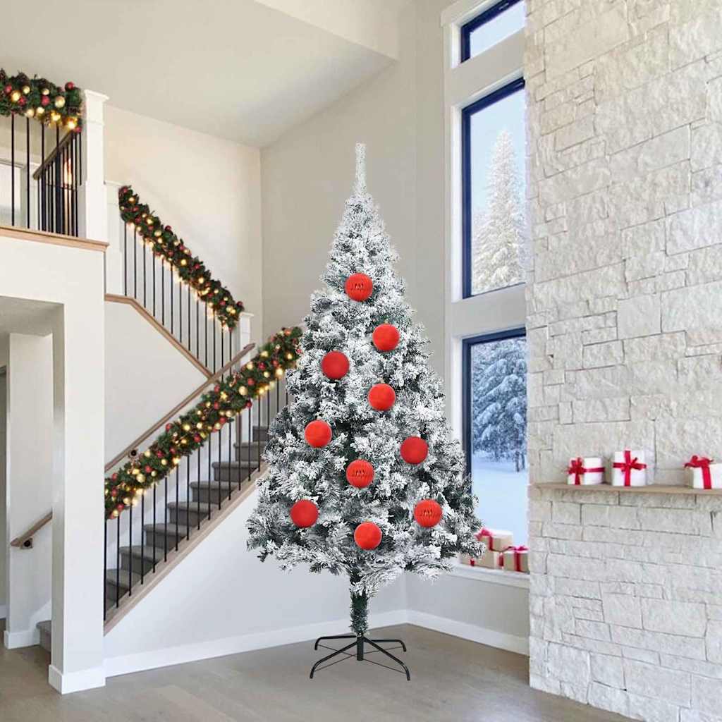 Kerstbal Set XXL 4 pcs Rood Kunststof is nu te koop bij PeponiXL, paradijselijk wonen!
