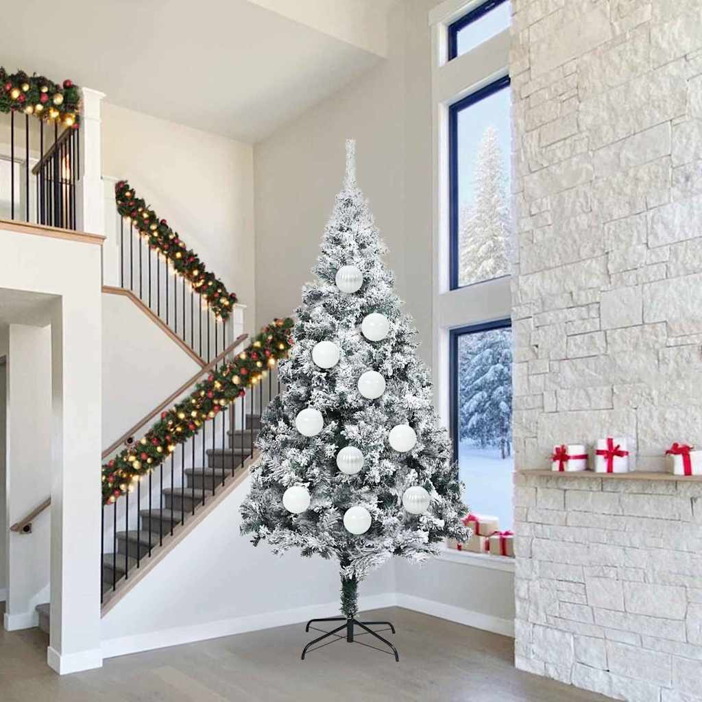 Kerstbal Set XXL 4 pcs Wit Kunststof is nu te koop bij PeponiXL, paradijselijk wonen!