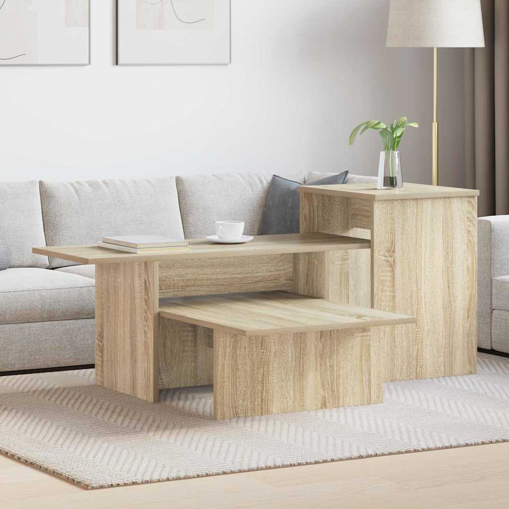 Wandtafel Sonoma Eiken 91,5 x 35 x 38,5 cm Bewerkt hout is nu te koop bij PeponiXL, paradijselijk wonen!