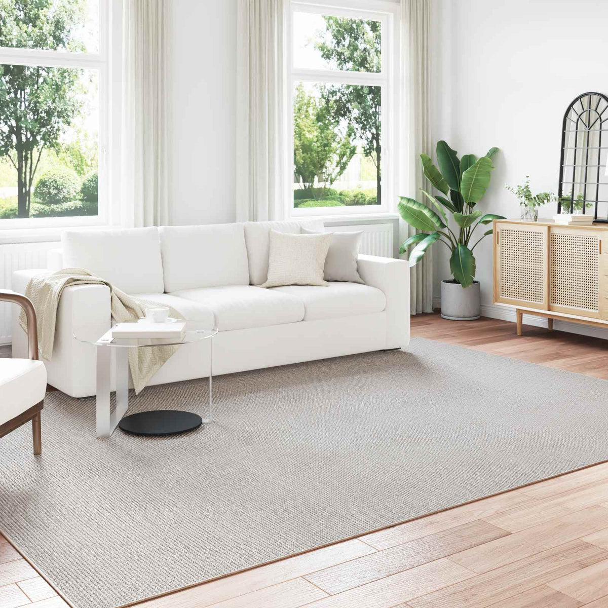 Vloerkleden Rechthoekig LUGO Crème 280 x 200 cm Polyester is nu te koop bij PeponiXL, paradijselijk wonen!