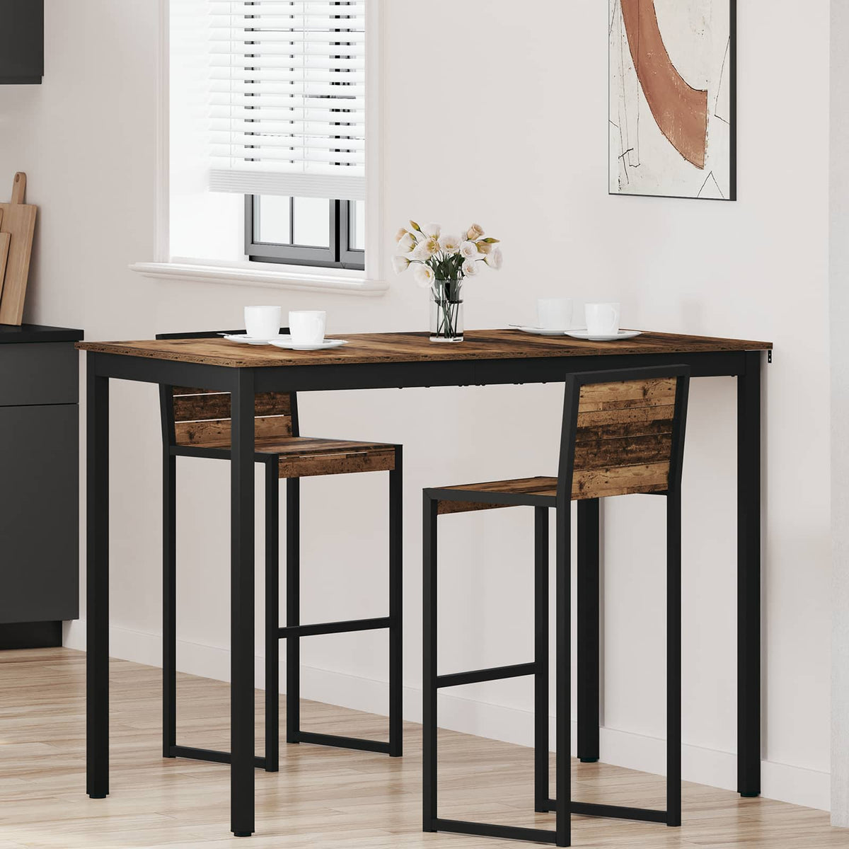 Staande Bartafel Bewerkt hout is nu te koop bij PeponiXL, paradijselijk wonen!