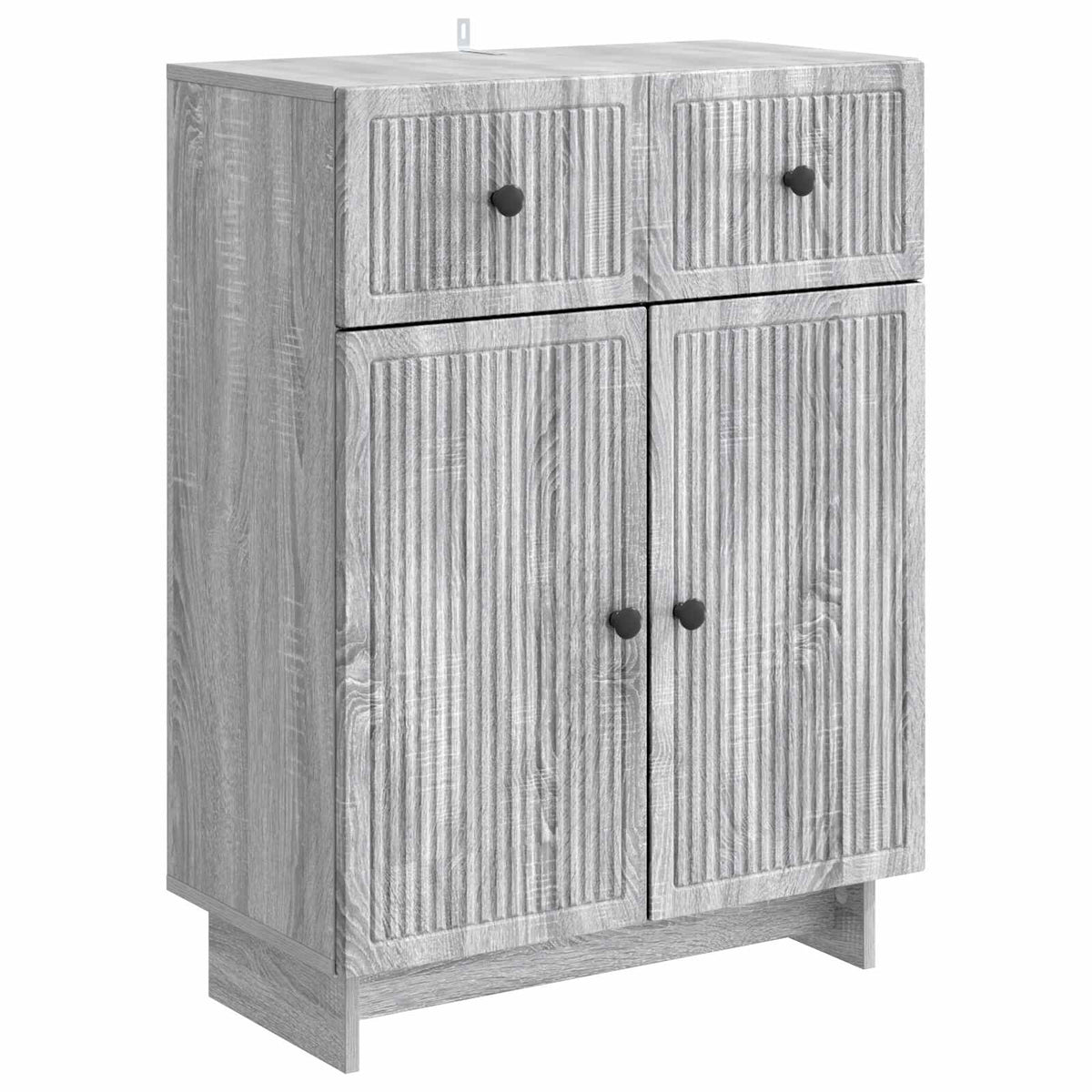 Dressoir met lade Grijs sonoma 66 x 34,5 x 90 cm Bewerkt hout is nu te koop bij PeponiXL, paradijselijk wonen!